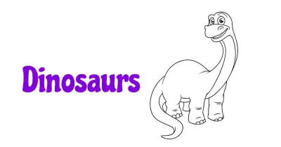 Dinosaurs Coloring Pages