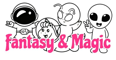 Fantasy & Magic Coloring Pages
