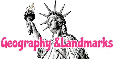 Geography & Landmarks Coloring Pages