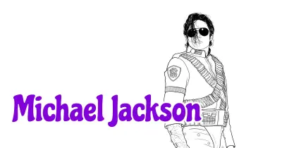 Michael Jackson Coloring Pages