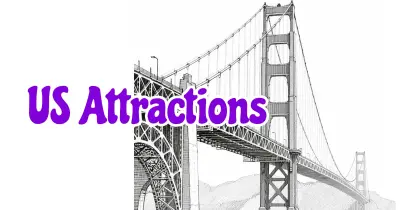 US Attractions Coloring Pages