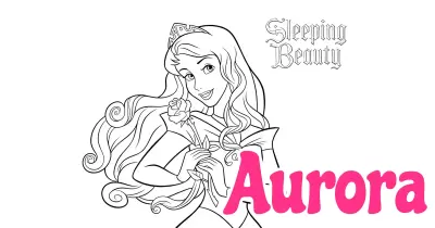 Aurora Coloring Pages Collection