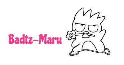 Badtz-Maru Coloring Pages Collection