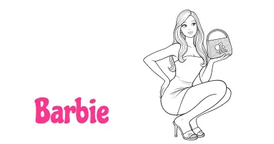 Barbie Coloring Pages collection