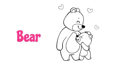 Bear Coloring Pages collection