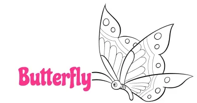 Butterfly Coloring Pages Collection