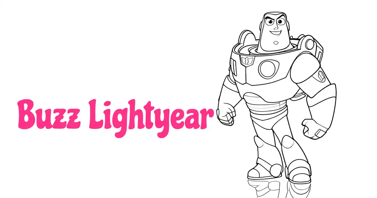 Buzz Lightyear Coloring Pages