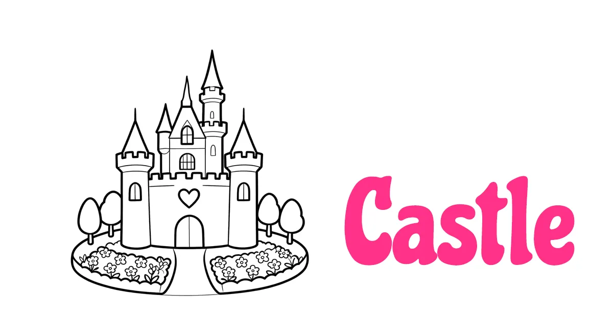 Castle Coloring Pages