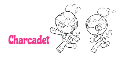 Charcadet Coloring Pages Collection