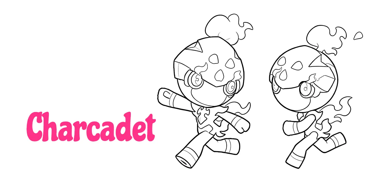 Charcadet Coloring Pages