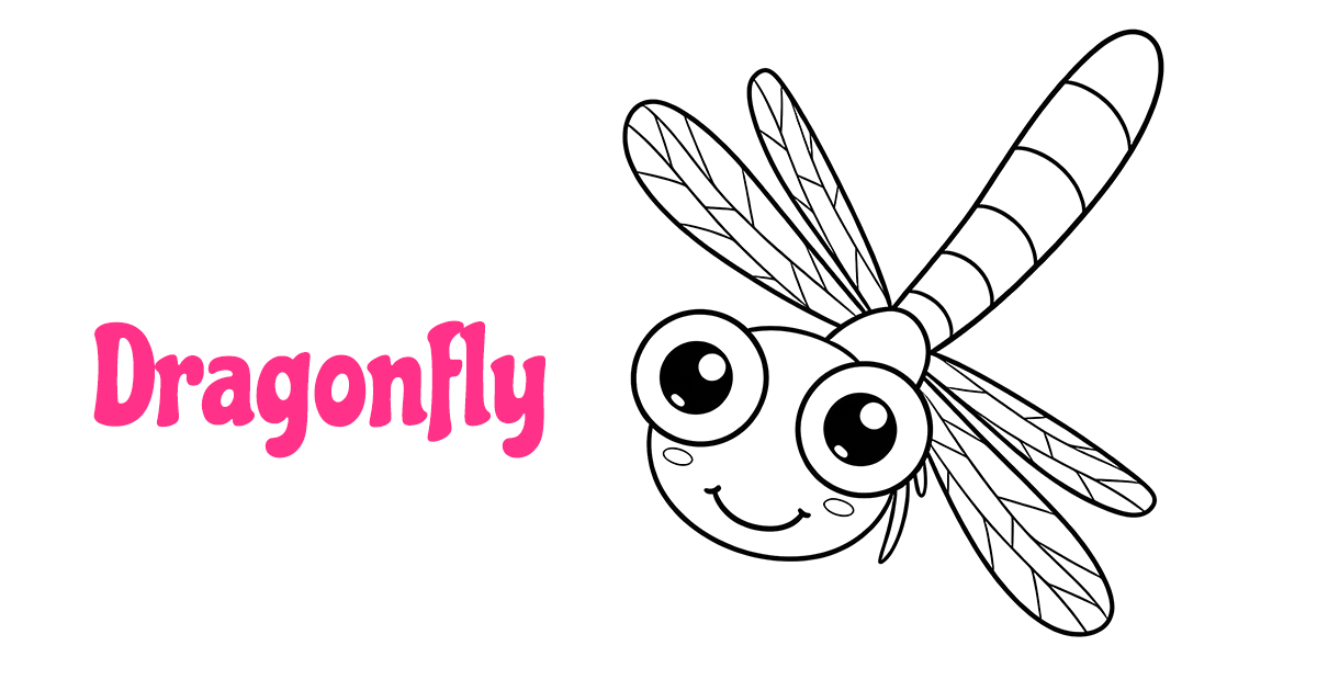 Dragonfly Coloring Pages Collection