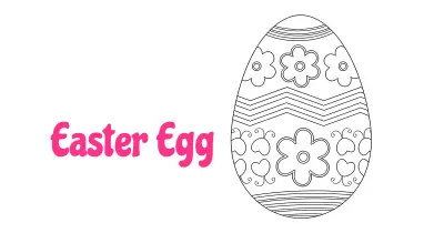 Easter Egg Coloring Pages collection