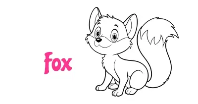 Fox Coloring Pages