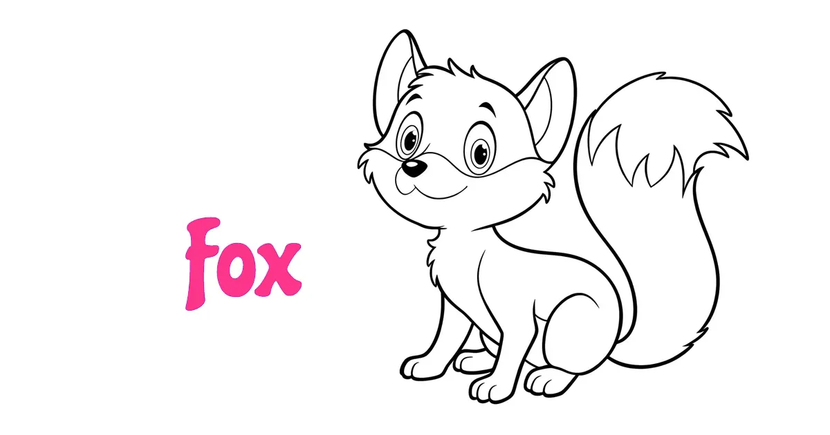 Fox Coloring Pages