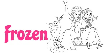 Frozen Coloring Pages Collection