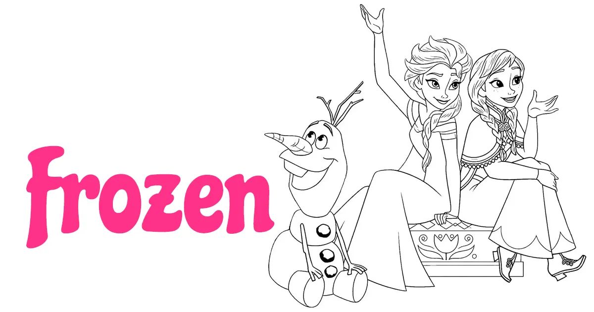 Frozen Coloring Pages