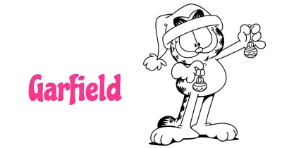 Garfield Coloring Pages Collection