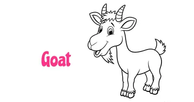 Goat Coloring Pages collection