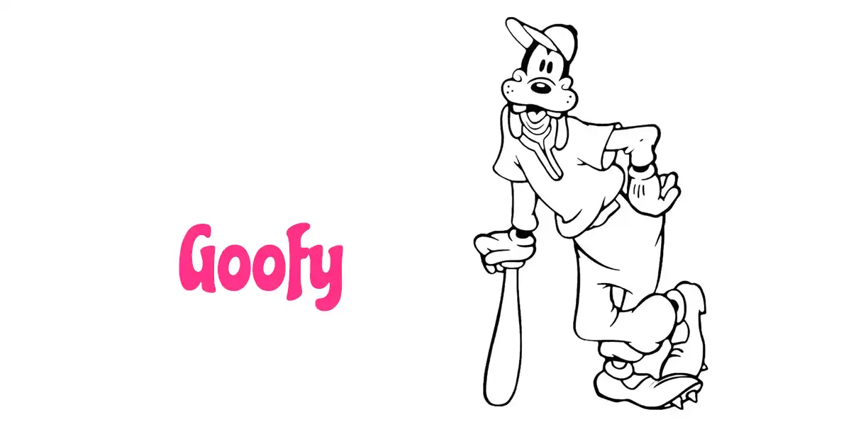 Goofy Coloring Pages
