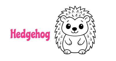 Hedgehog Coloring Pages collection