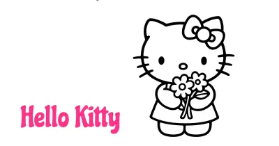 Hello Kitty Coloring Pages Collection