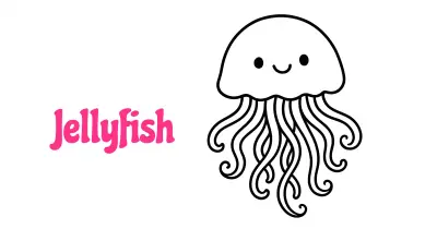 Jellyfish Coloring Pages