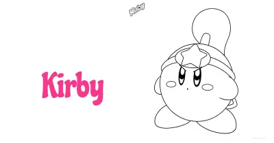 Kirby Coloring Pages collection