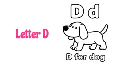 Letter D Coloring Pages collection