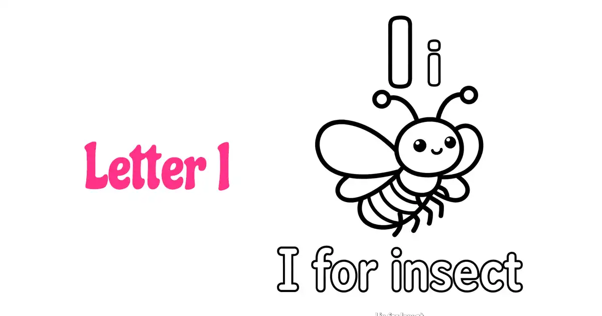 Letter I Coloring Pages
