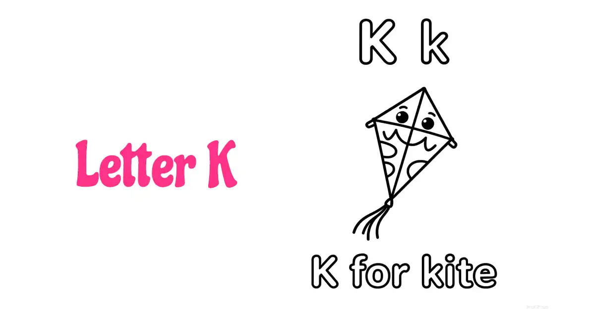 Letter K Coloring Pages