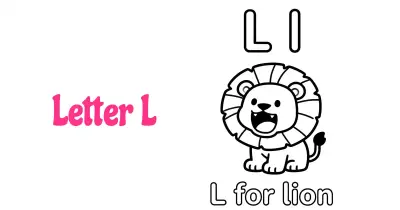 Letter L Coloring Pages