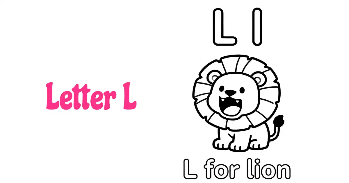 Letter L Coloring Pages
