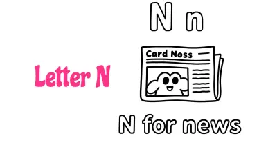 Letter N Coloring Pages collection