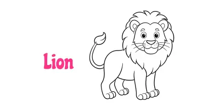 Lion Coloring Pages