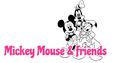 Mickey Mouse & Friends Coloring Pages collection