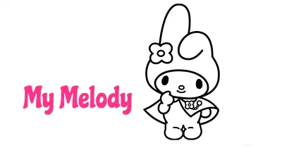 My Melody Coloring Pages Collection