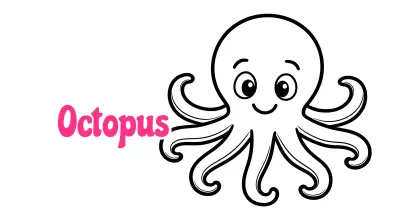 Octopus Coloring Pages