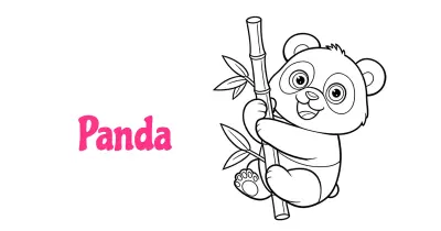 Panda Coloring Pages