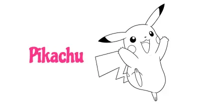 Pikachu Coloring Pages Collection