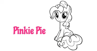 Pinkie Pie Coloring Pages Collection