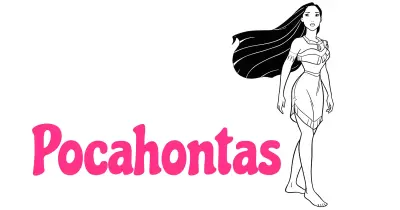 Pocahontas Coloring Pages Collection