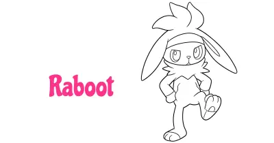 Raboot Coloring Pages Collection