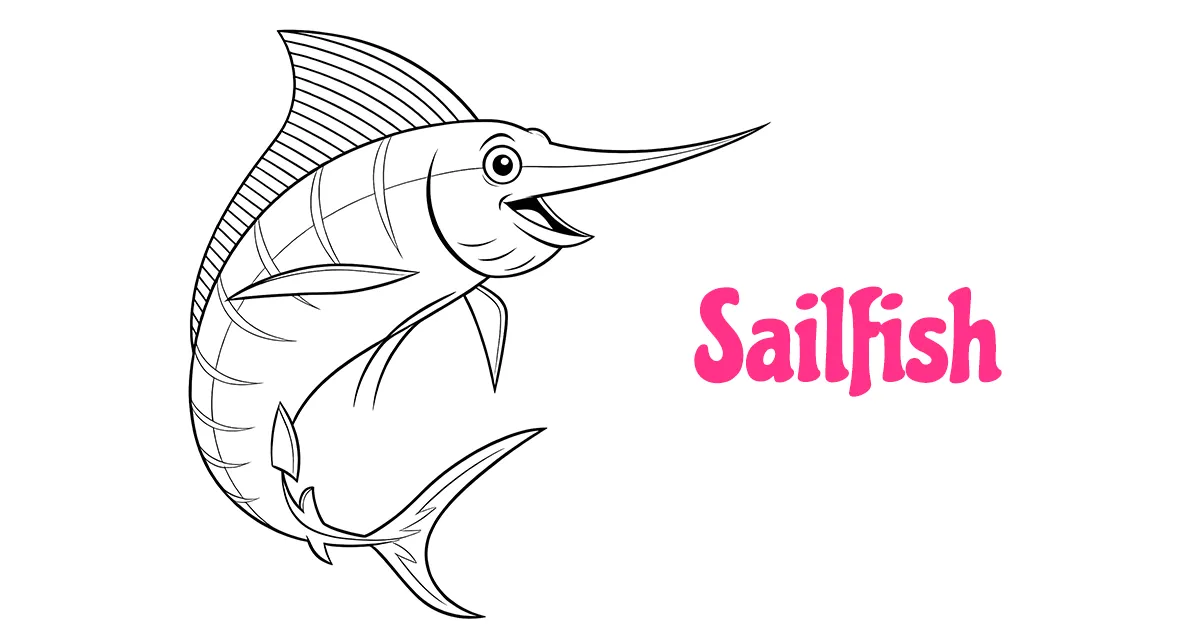 Sailfish Coloring Pages