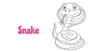 Snake Coloring Pages