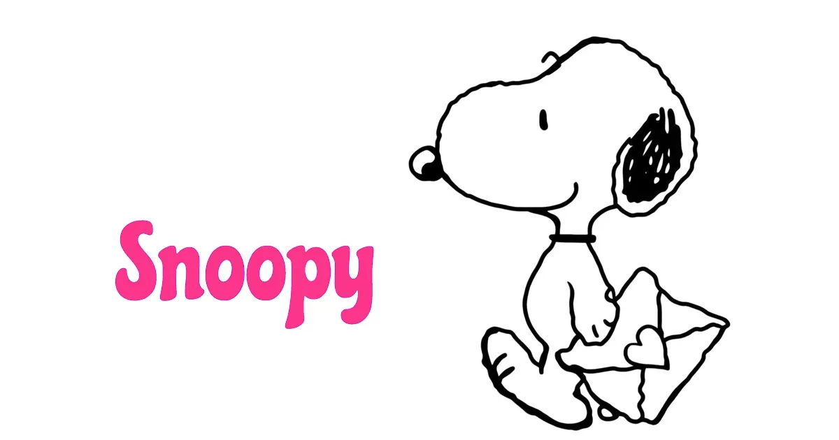 Snoopy Coloring Pages