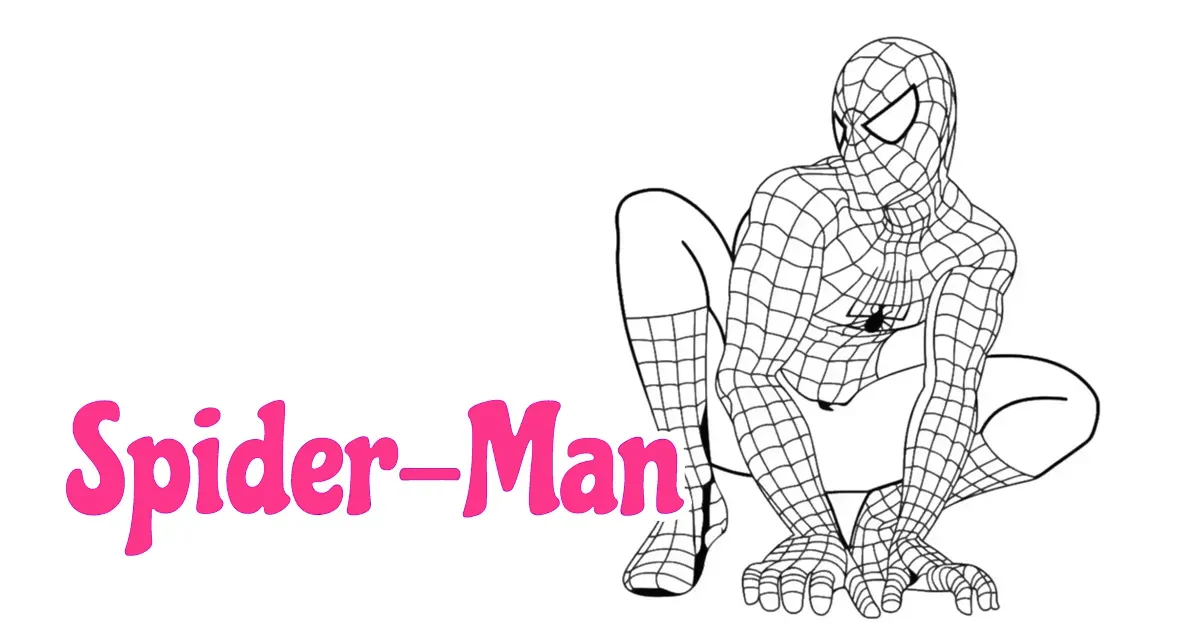 Spider‑Man Coloring Pages