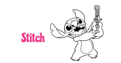 Stitch Coloring Pages Collection
