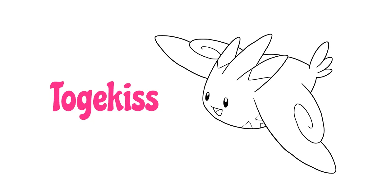 Togekiss Coloring Pages