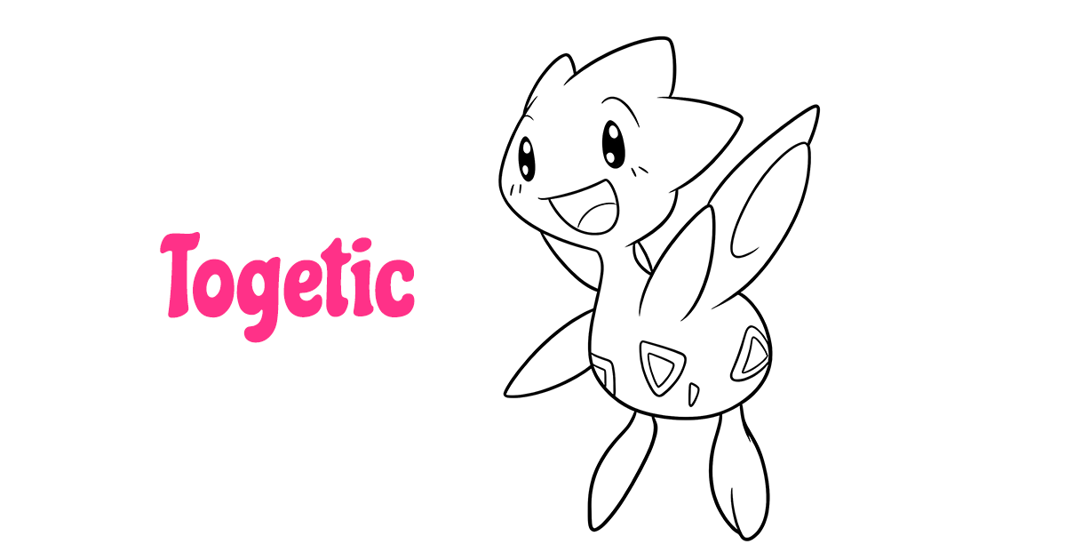 Togetic Coloring Pages Collection