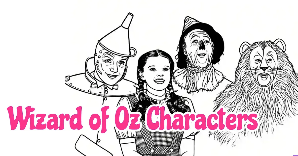 Wizard of Oz Coloring Pages